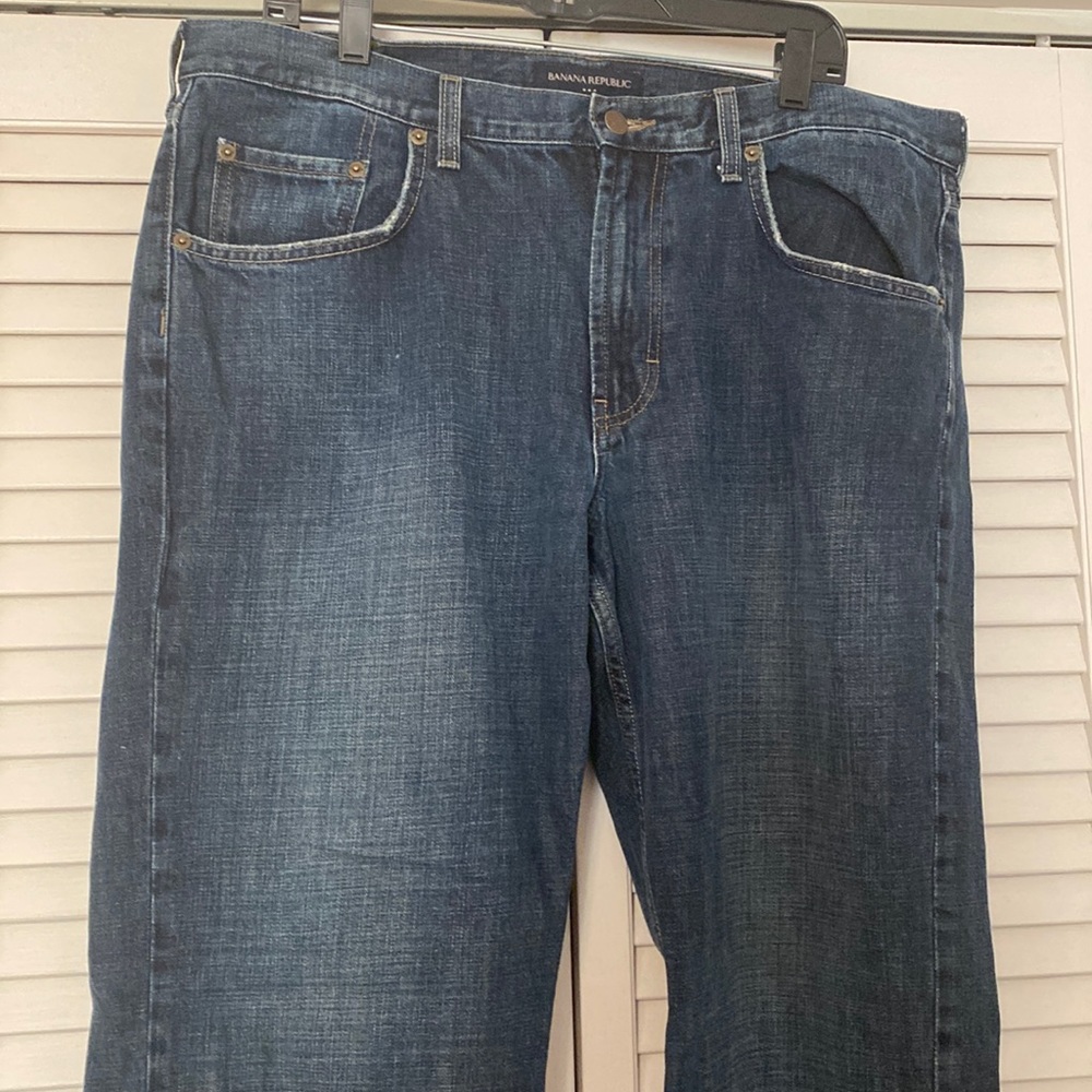 Mens Banana Republic Jeans. Size 38/30. Used great condition! Smoke free home.